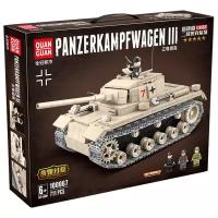 Конструктор Quan Guan Classic 100067 Танк Panzerkampfwagen III