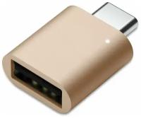 Адаптер Ks-is USB 3.0 Female в USB-C Male (KS-388GO) золотистый