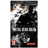 Игра Metal Gear Solid: Peace Walker