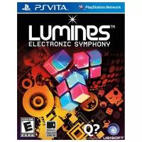 Игра Lumines Electronic Symphony для PlayStation Vita, картридж