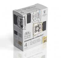 Winsor&Newton Набор туши "Drawing Collections", 4 цвета, 14 мл