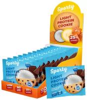 SPORTY Печенье SPORTY Protein Light без сахара "Шоколад-кокос", 12шт*40г, SPORTY