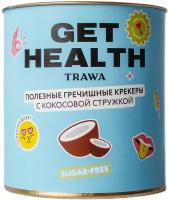 Trawa Крекеры гречишно-льняные сладкие от Get Health, 60 гр