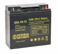 Аккумуляторная батарея General Security GSL18-12L