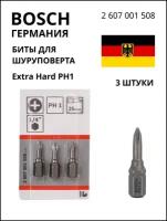 BOSCH PROFESSIONAL Биты для шуруповерта Extra Hard PH Bosch