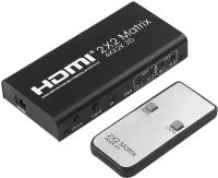 Матрица PALMEXX 2HDMI*2HDMI 4Kx2K/30Hz (2160P, HDMI 1.4b)