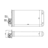 STELLOX 10-35042-SX (1035042_SX / 6448 G9 / 6448G9) радиатор печки\ Peugeot (Пежо) 406 all 99