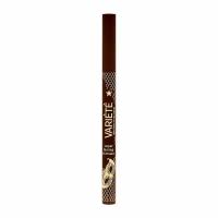 Подводка для глаз EVELINE VARIETE BROWN EYELINER с аппликатором тон коричневый