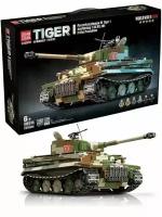 Конструктор Немецкий танк Тигр TIGER I 100244 2276 детали