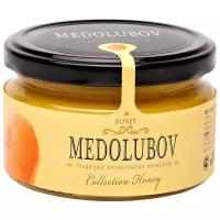 Крем-мед Medolubov с курагой, 300 г, 250 мл