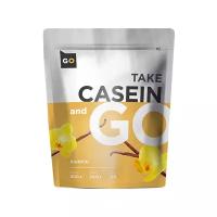Протеин Take and Go Casein, 900 гр., ваниль