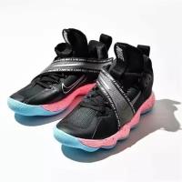 Кроссовки NIKE, размер 5 US; 23,5 см; UK 4; EUR 37,5, розовый, черный