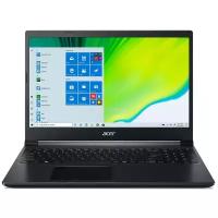 Ноутбук Acer Aspire 7 A715-41G-R6B9 (1920x1080, AMD Ryzen 7 2.3 ГГц, RAM 8 ГБ, SSD 256 ГБ, GeForce GTX 1650 Ti, Win10 Home)