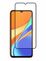 Защитное стекло 3D Glass Pro для Xiaomi Redmi A1 / A1 plus / A2 / A2 plus / Poco C51 полный клей ( черная рамка)