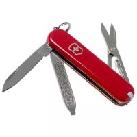 Набор с ножом VICTORINOX Подарочный набор (4.4321.2) красный/серебристый