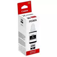 Чернила Canon Pixma G1400, 2400, 3400 (О) GI-490BK, 0663C001, Bk, 135мл