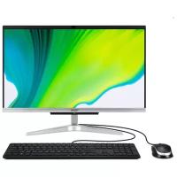 Моноблок Acer Aspire C22-420, 21.5", AMD Athlon Silver 3050U, 4ГБ, 256ГБ SSD, AMD Radeon Graphics, ОС Endless, серебристый DQ.BG3ER.003