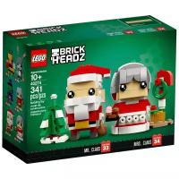 Конструктор LEGO BrickHeadz 40274 Семья Деда Мороза, 341 дет