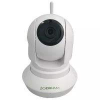 Домашняя Wi-Fi камера наблюдения Zodiak 802 (1МП, звук, ночное видение, p2p, поворотное устройство)