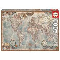 Пазл Educa Политическая карта мира (14827), 4000 дет