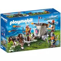 Набор с элементами конструктора Playmobil Knights 9341 Упряжка с баллистой гномов