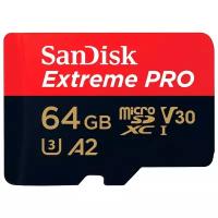 Карта памяти SanDisk Extreme Pro microSDXC Class 10 V30 A2