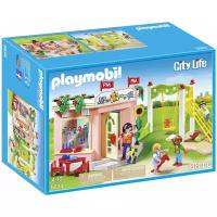 Набор с элементами конструктора Playmobil City Life 5634 Детский сад с игровой площадкой