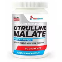 Аминокислота WESTPHARM Citrulline Malate 500 mg, нейтральный, 90 шт