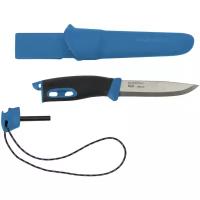 Нож Morakniv Companion Spark Blue с огнивом