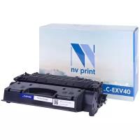 Картридж NV Print C-EXV40 для Canon, 6000 стр, черный