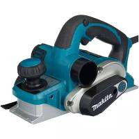 Сетевой электрорубанок Makita KP0810C, без аккумулятора, 1050 Вт синий/черный/серый