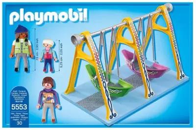 Набор с элементами конструктора Playmobil Summer Fun 5553 Качели-лодочки