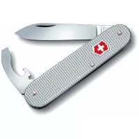 Нож перочинный VICTORINOX Bantam Alox, 84 мм, 5 функций, алюминиевая рукоять, серебристый, 0.2300.26