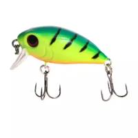 Воблер Mottomo Stalker 36F Lime Tiger крэнк