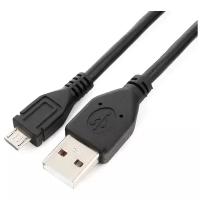 Кабель Cablexpert USB - microUSB (CCP-mUSB2-AMBM), 0.3 м, черный