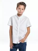 Сорочка для мальчиков Mini Maxi, модель 7659, цвет белый (140)