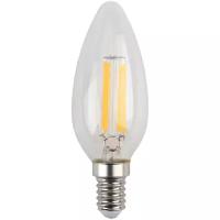 Лампа светодиодная ЭРА, F-LED B35-7w-827-E14 E14, B35, 7Вт, 2700К