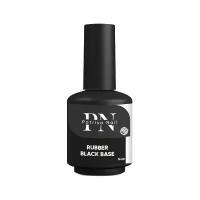 Patrisa Nail Базовое покрытие Rubber black base, черный, 16 мл