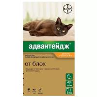 Адвантейдж (Bayer) Адвантейдж для котят и кошек до 4кг (1 пипетка)