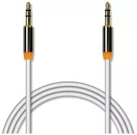 Кабель Jet.A mini jack 3.5 mm - mini jack 3.5 mm (JA-AC01), 2 м, белый