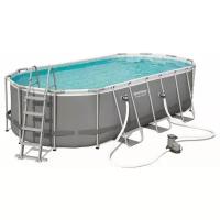 Бассейн Bestway Power Steel Swim Vista Set 56710