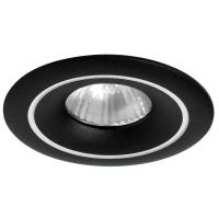 Светильник Lightstar Levigo 010013, GU5.3, 50 Вт, нейтральный белый, цвет арматуры: черный, цвет плафона: черный