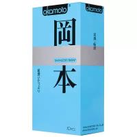 Презервативы в обильной смазке OKAMOTO Skinless Skin Super lubricative - 10 шт