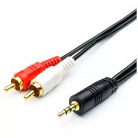 Кабель AUDIO MINIJACK-2RCA 1.5M AT1009 ATCOM