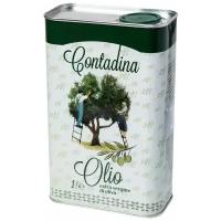 Масло оливковое Vesuvio нерафинированное Contadina Olio Extra Vergine, 1 кг, 1 л