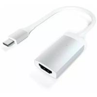 Переходник/адаптер Satechi Aluminum Type-C to HDMI Adapter (ST-TC4KHA), 0.8 м, серебристый