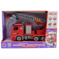 Винтовой конструктор Funky Toys Пожарная машина FT61114