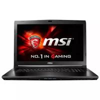 Ноутбук MSI GL72 6QD (1920x1080, Intel Core i7 2.6 ГГц, RAM 8 ГБ, HDD 1000 ГБ, GeForce GTX 950M, Win10 Home)