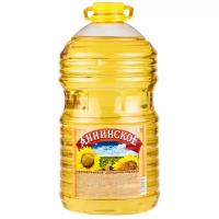 Аннинское масло подсолнечное рафинированное, 5 л