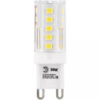 Лампочка светодиодная ЭРА STD LED JCD-5W-CER-840-G9 G9 5Вт керамика капсула нейтральный белый свет арт. Б0027864 (1 шт.)